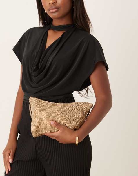 True Decadence Kettentaschen-Handtasche in Gold - view 1