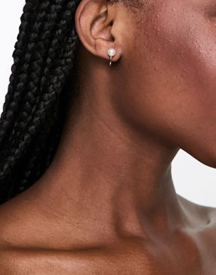 True Decadence pearl detail ear cuff  - ASOS Price Checker