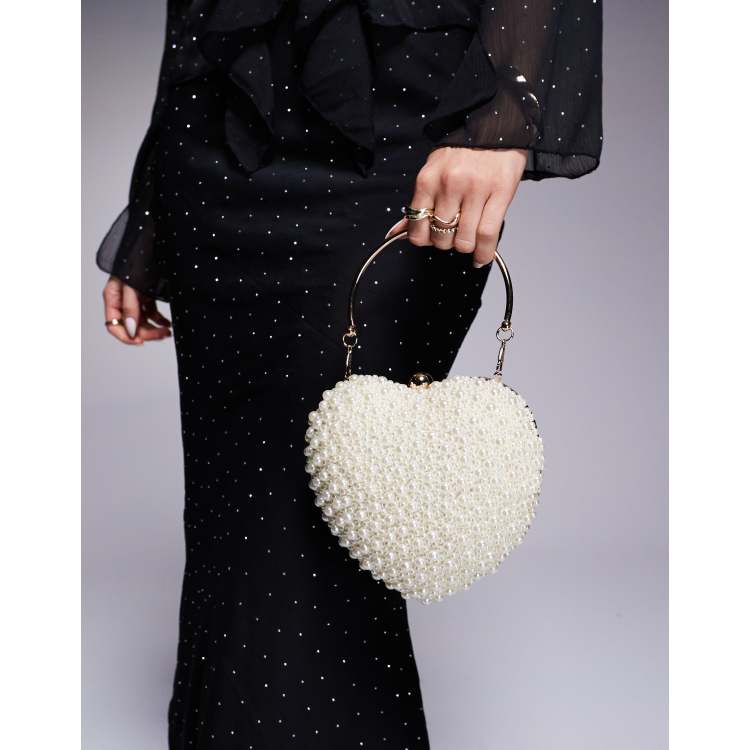 Pochette da sera in pelle di serpente argento e strass Daniel Swarovski in vendita su Italia | pochette con swarovski