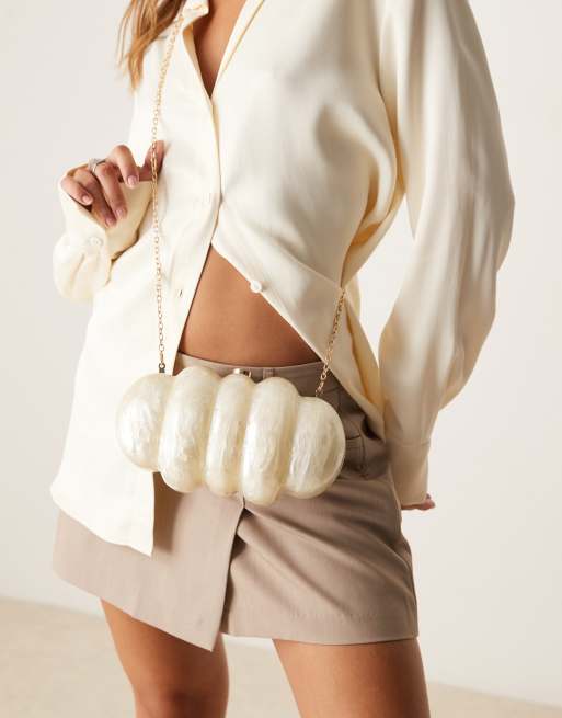 True Decadence - Pochette effet bulles en résine - Blanc, 2 de 4