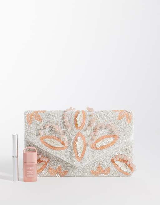 True Decadence - Pochette enveloppe à ornements - Blanc et rose , 2 de 4