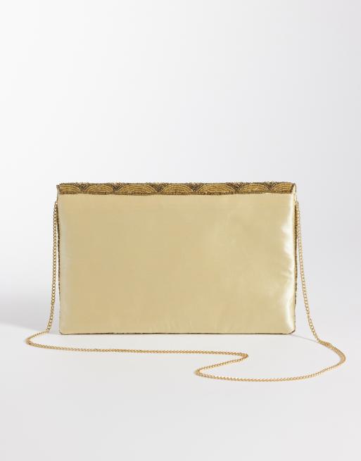 True Decadence pochette enveloppe ornée de sequins dorés, 4 de 4