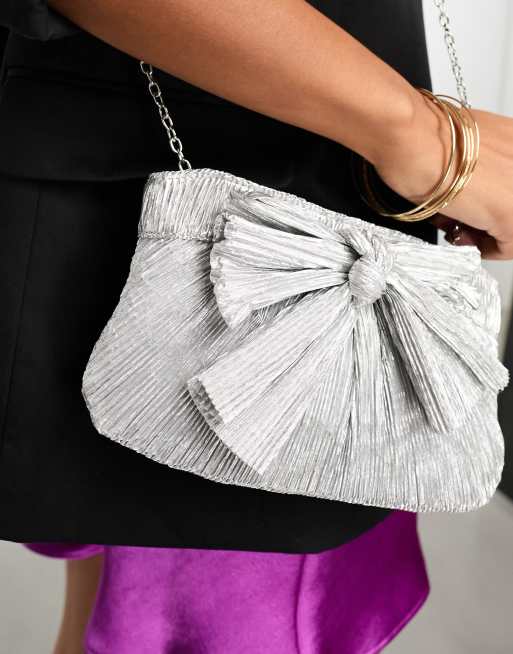 Bow hot sale clutch bag