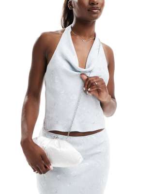 True Decadence - Sac long orné de perles - Blanc