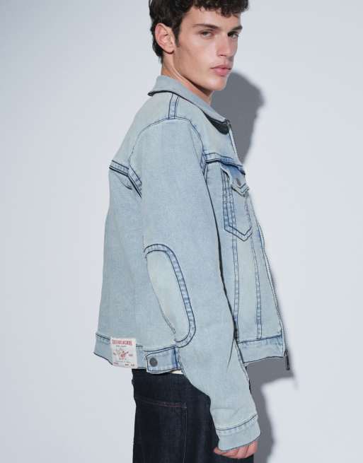 True Religion - Co-ord set van denim jack en jeans met rechte pasvorm, 3 van 3