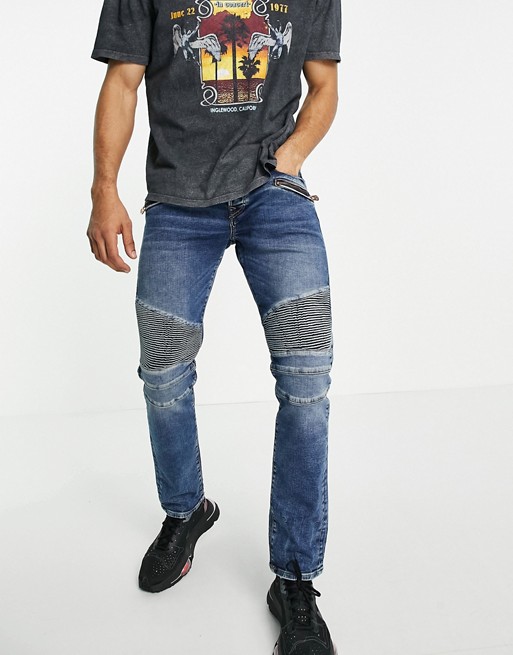 True Religion biker Rocco skinny fit jeans