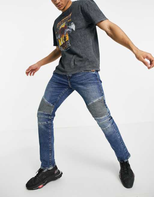 True Religion biker Rocco ASOS jeans | skinny fit