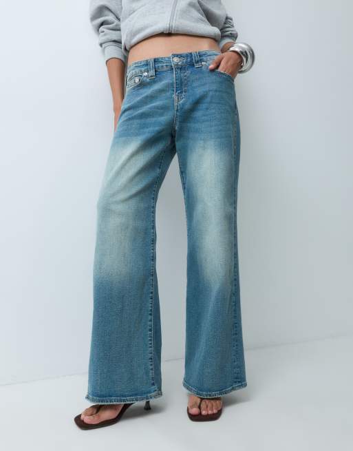 True Religion – Bobbi – Baggy Jeans in mittelblauer Waschung, 5 von 5