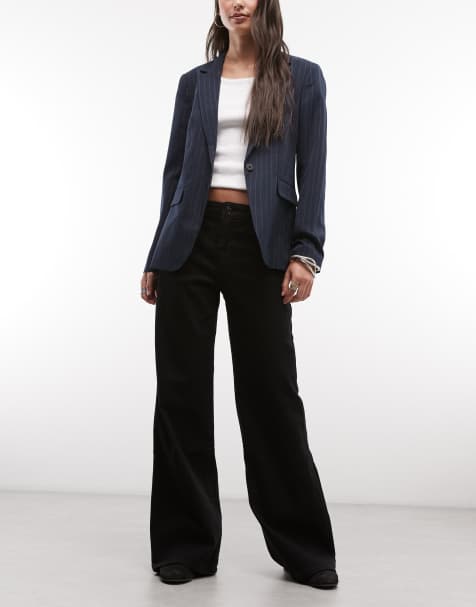 True Religion - Bobbi - Baggy jeans in zwarte spoeling - view 1