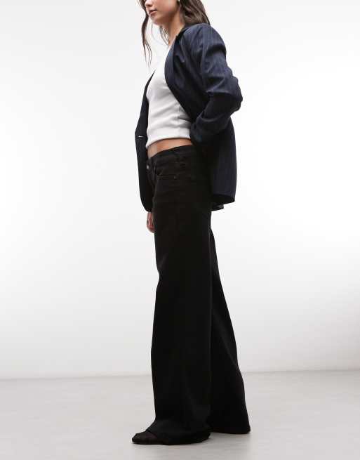 True Religion - Bobbi - Jeans ampi nero slavato, 2 di 5