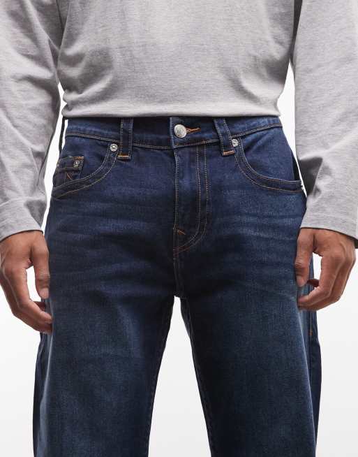 True Religion - Bobby - Jeans ampi lavaggio scuro damon, 5 di 5