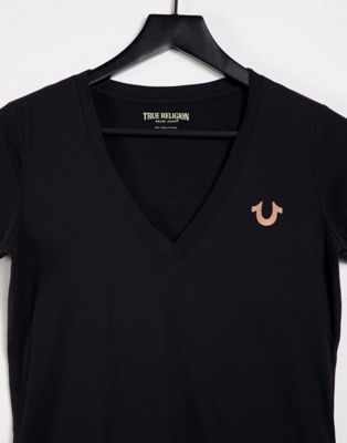true religion v neck t-shirt
