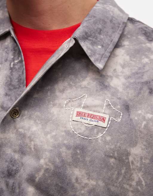 True Religion boxy shirt in camo (part of a set) , 3 of 5