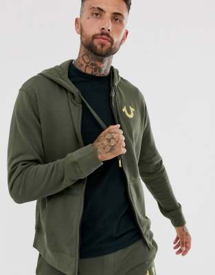 true religion khaki tracksuit