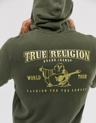 true religion khaki hoodie