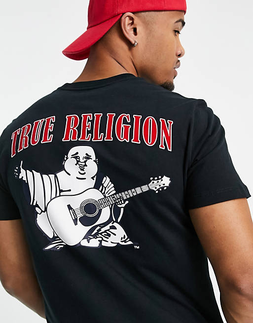 True Religion buddha logo crew neck t-shirt | ASOS