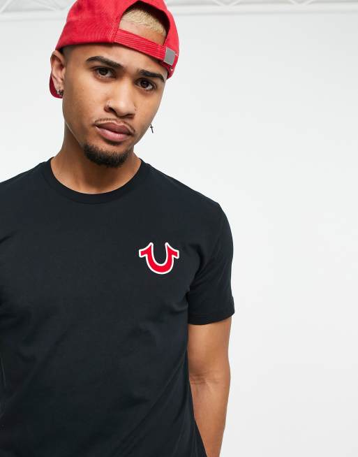 True religion shirts hot sale black and red