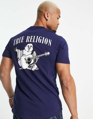 True religion store navy t shirt