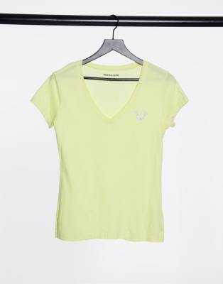 yellow true religion shirt