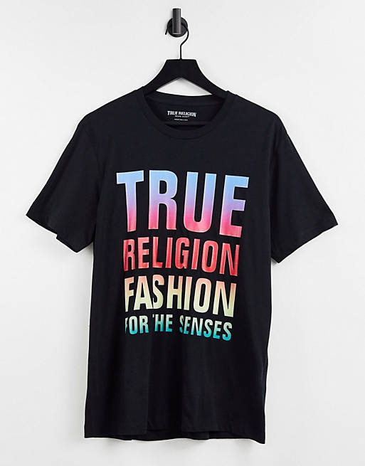 True Religion fashion for the senses t-shirt