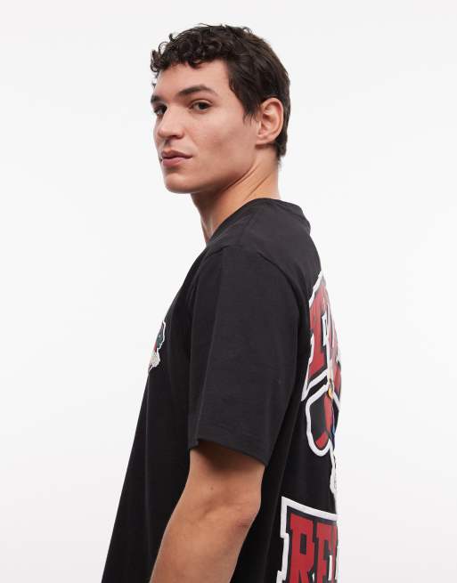 True Religion garden logo t-shirt in jet black, 5 of 5