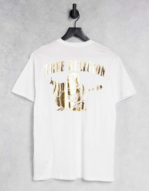 True religion gold t 2024 shirt