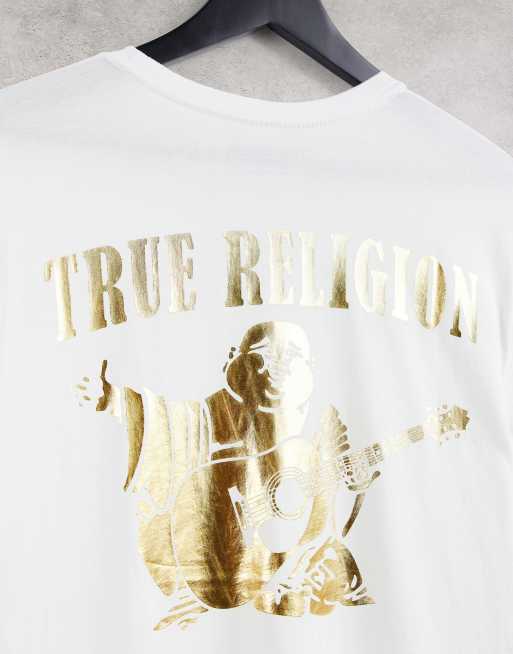 True religion hot sale gold buddha