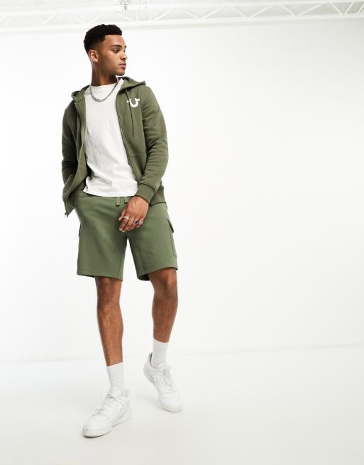 True Religion Hoodie in Green - ASOS Outlet