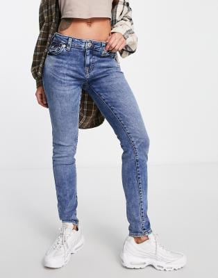 true religion mid rise skinny jeans