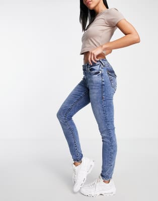 true religion mid rise skinny jeans