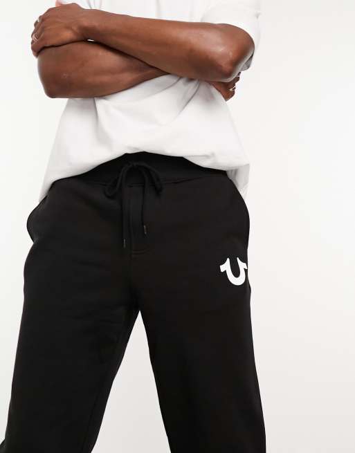 True religion black outlet sweatpants