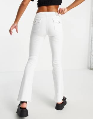 true religion white jean