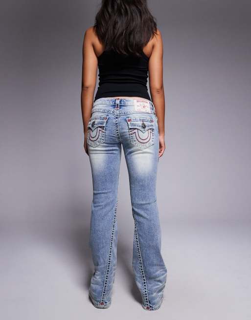 True Religion – Joey Super T – Jasnoniebieskie jeansy z