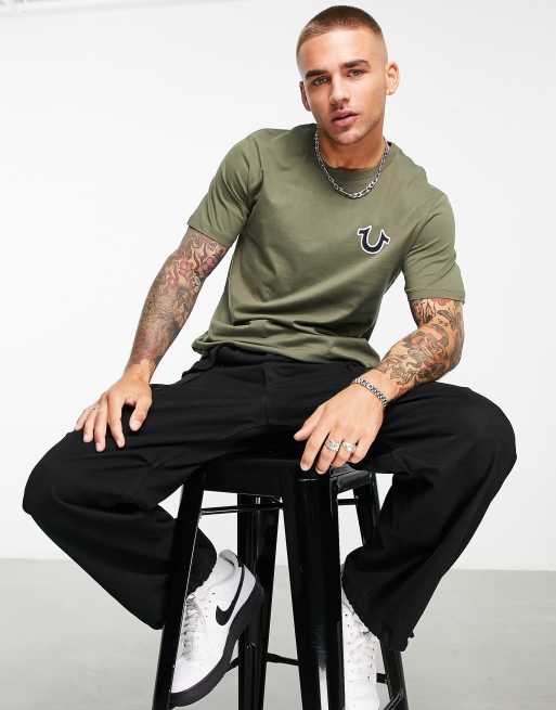 True Religion - Kakigrøn T-shirt