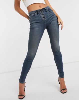 true religion lace up jeans