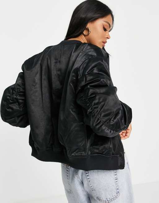 Religion Bomber Jacket In Chain Print Black, $170, Asos