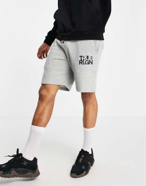 True religion grey store shorts