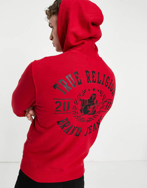 True Religion logo zip up hoodie | ASOS