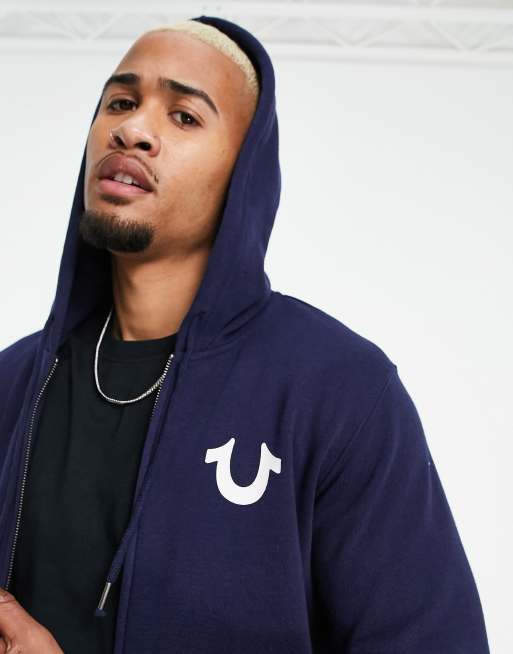 True Religion Hoodie in Green - ASOS Outlet