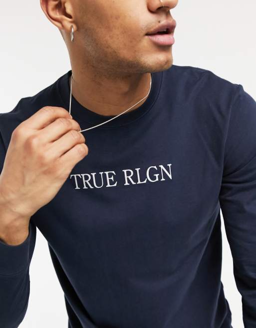 True religion crew neck hot sale