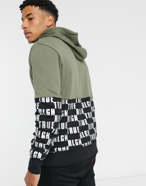 True religion hotsell monogram hoodie