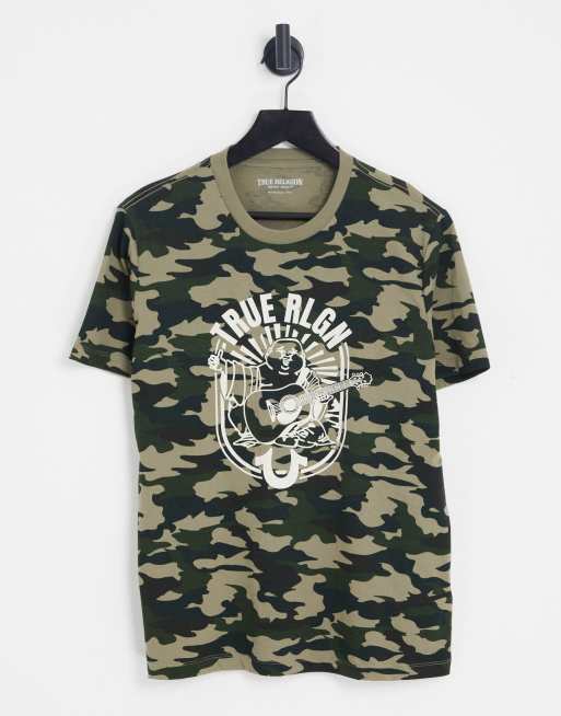 true religion t shirt camo