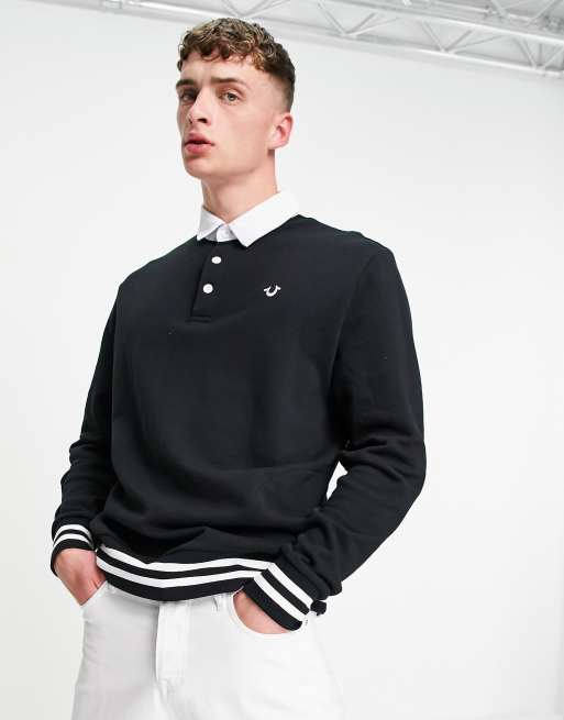 True Religion pullover rugby polo shirt ASOS