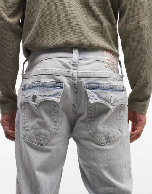 True Religion – Ricky – Jeans in heller Drover-Waschung, 4 von 5