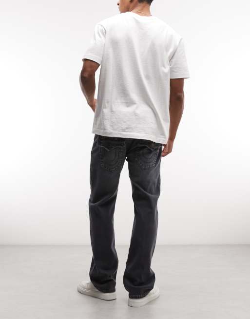 True Religion - Ricky Super T - Jean droit - Noir délavé, 2 de 5