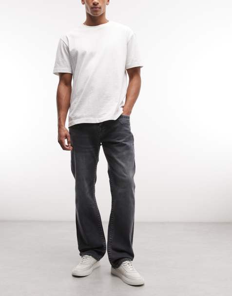 True Religion - Ricky Super T - Jeans dritti lavaggio nero - view 1