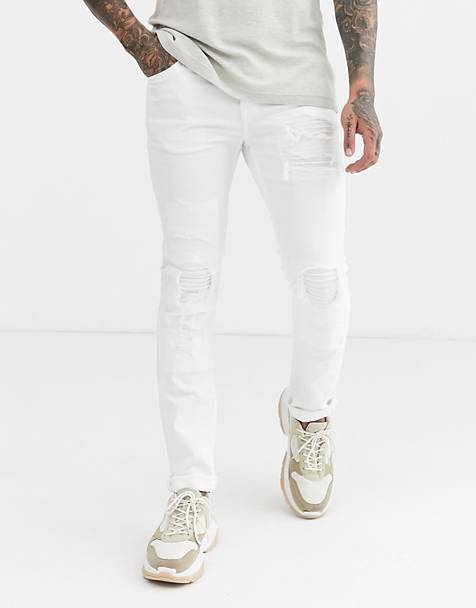 Men's White Jeans | White Skinny Jeans | ASOS