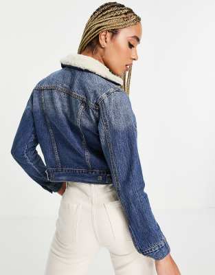 trucker jacket true religion