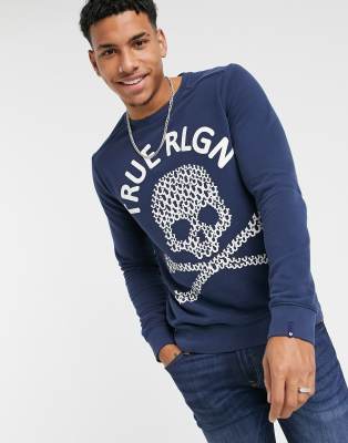 true religion crew neck sweatshirt