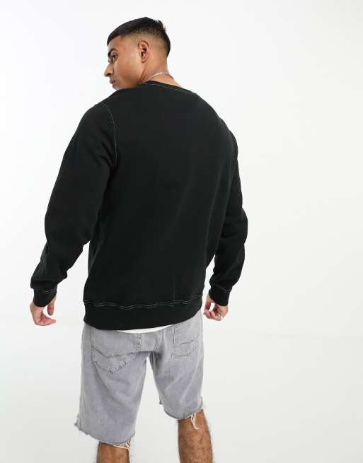 True Religion Hoodie in Black - ASOS Outlet